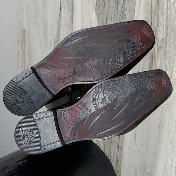 LAMASINI BOOTS, BROWN SHOES SIZE 28 1/2 US10 MADE IN MEXICO CHUKKA BOOTS - Picture 9 of 12